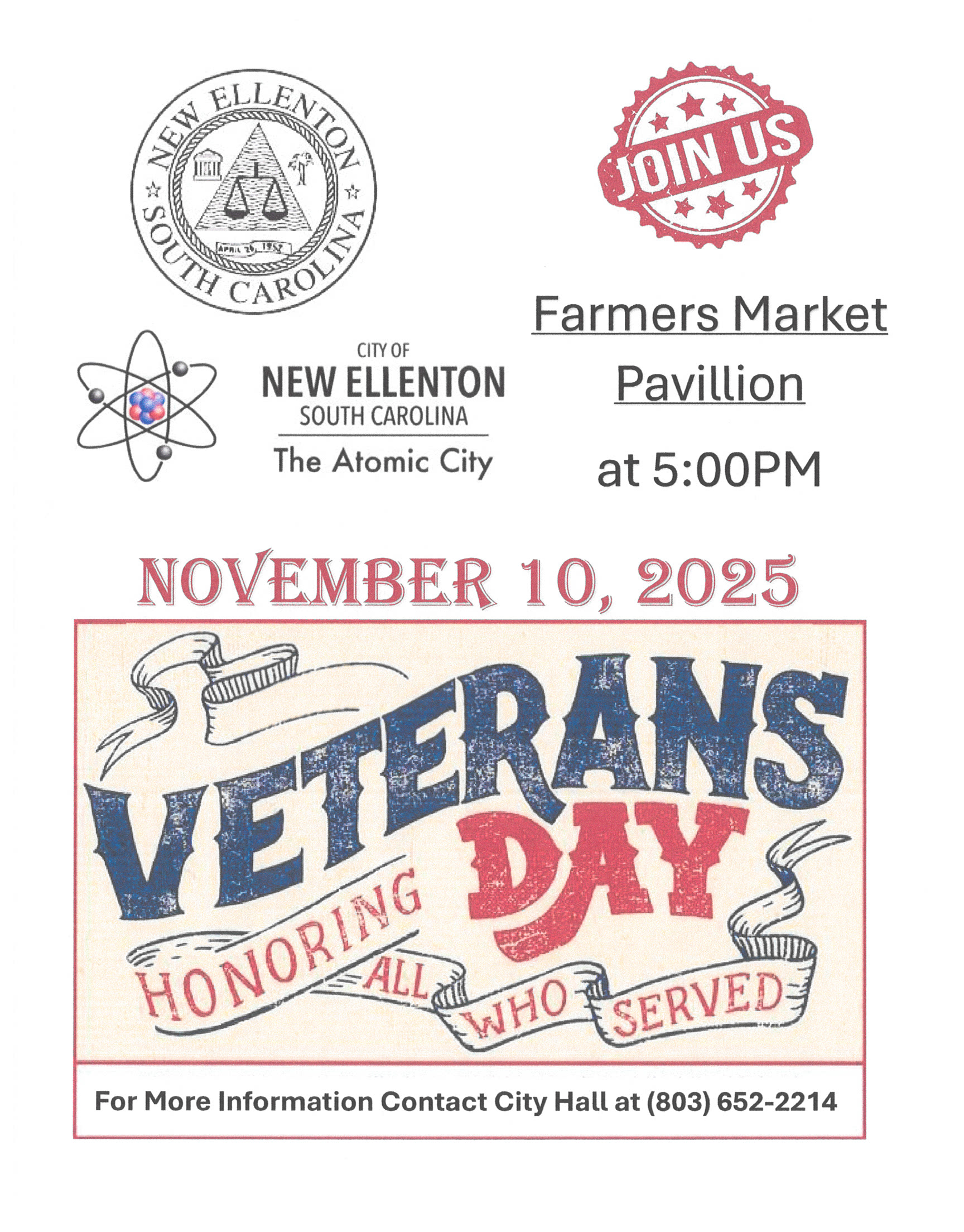 Hometown Hero Vet Flyer