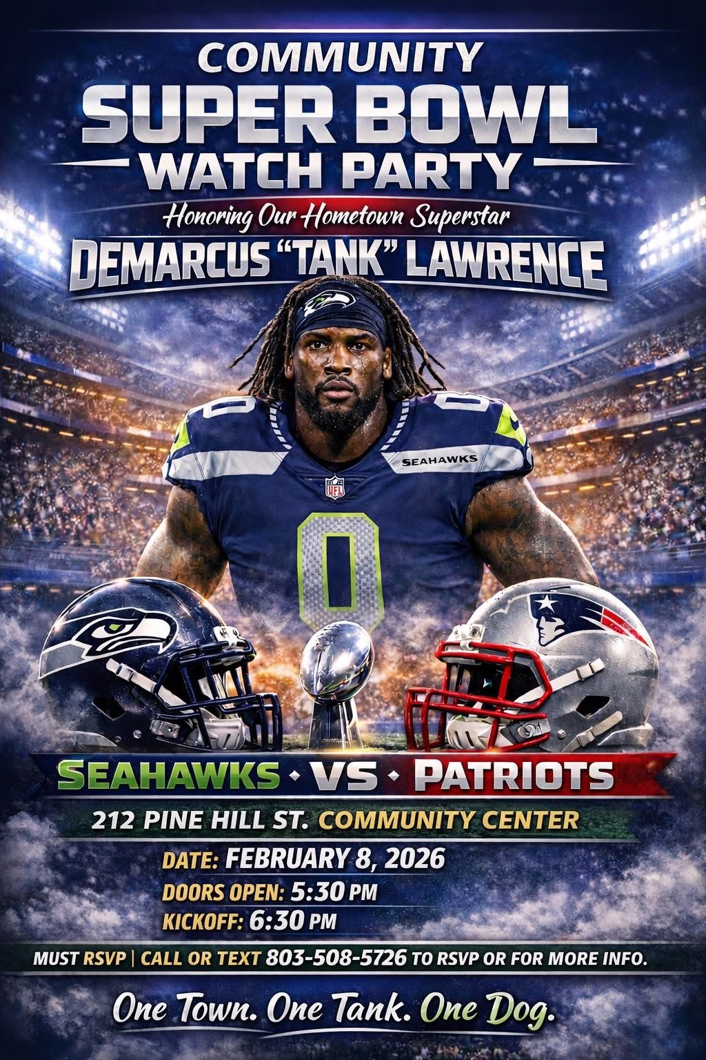 Watch Party flyer